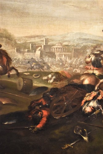 Louis XIV - &quot;Battle&quot; - Jacques Courtois the Burgundian (St. Hippolyte 1621 - Rome 1676)